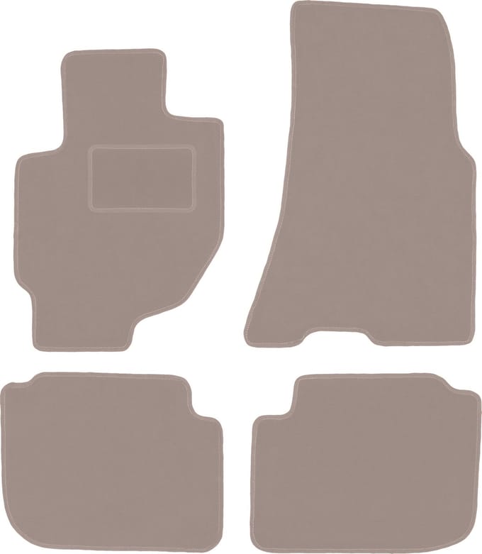 Beige veloursmatten voor: Honda CR-V I SUV (1995-2001)