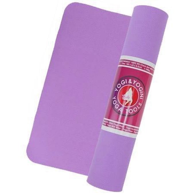 Yogi & Yogini - TPE - yogamat - lila violet - 63x183x0.3 cm - 830 g - L