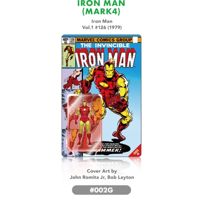Hot-Toys-Pocket Cover Marvel 002G Iron Man Mk4