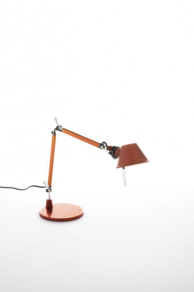 Artemide - Tolomeo Micro Tavolo bureaulamp - oranje