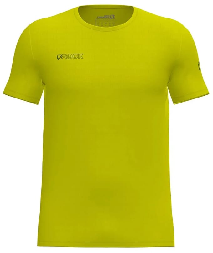 Rock Experience Corp T-shirt Met Korte Mouwen Geel S Man