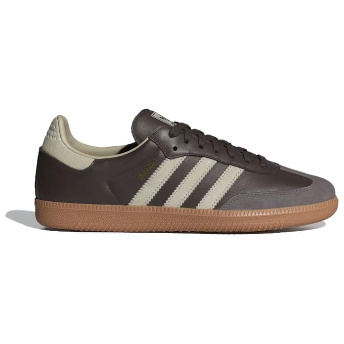 adidas Samba OG Bruin Kittig Grijs Unisex Sneakers Goud-Metallic ID1481 45⅓ black