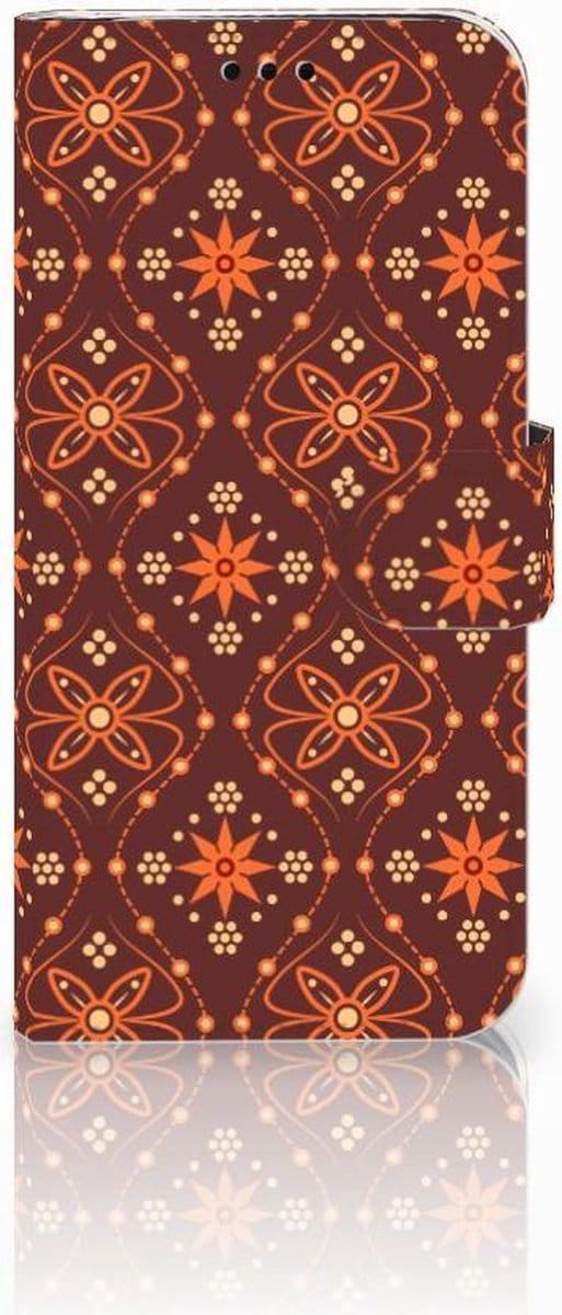 Samsung Galaxy J5 2017 Telefoon Hoesje Batik Brown