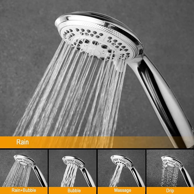 Energy Saving Shower Head / Premium Material - waterbesparende Douchekop