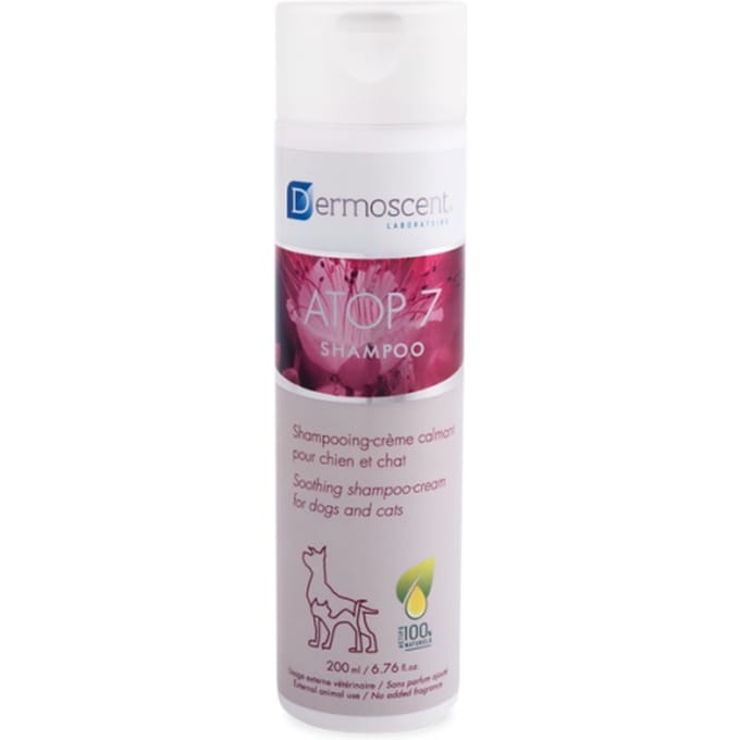 Dermoscent Atop 7 Shampoo voor hond en kat - 200 ml