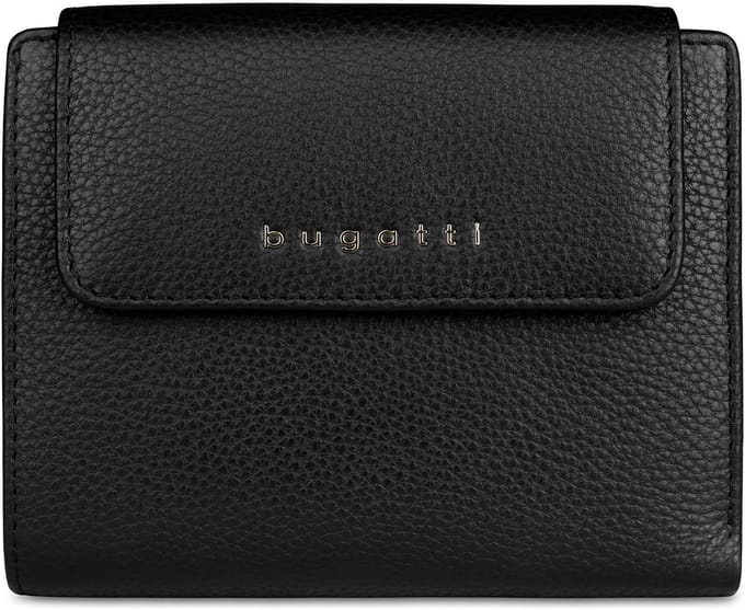 bugatti portemonnee Emilia Ladies Wallet Black zwart