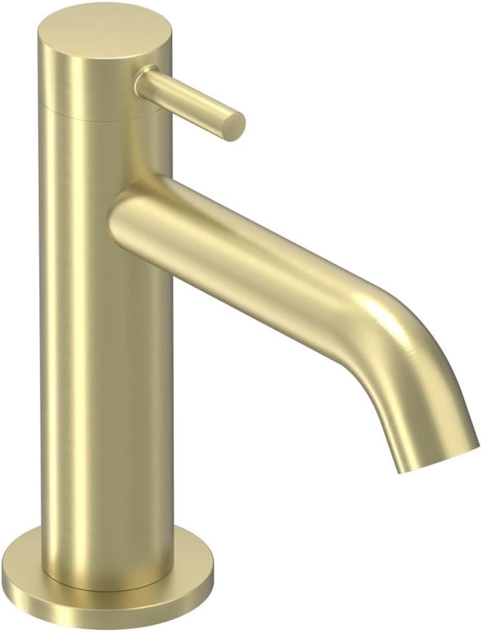 IVY Bond fonteinkraan model S 13,8 cm, geborsteld mat goud PVD