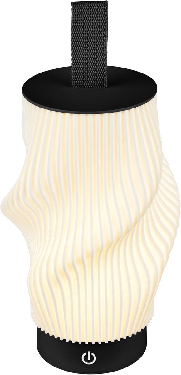 BRILONER Tubi - Tafellamp oplaadbaar - dimbaar - warm wit licht - Ø14x28cm