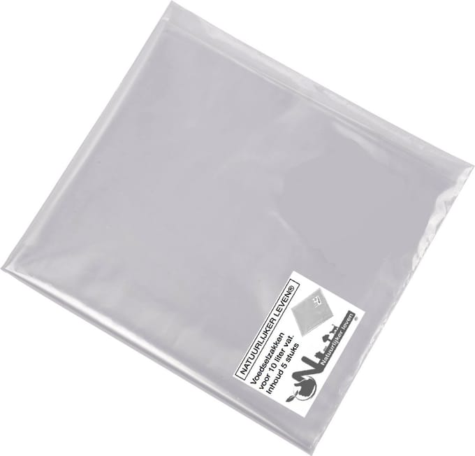 Voedselzakken 5x voor 10L vat