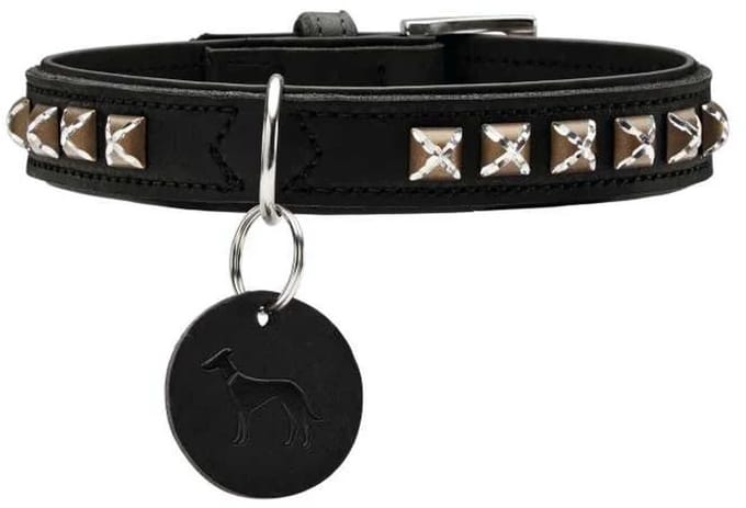 Hunter Hondenhalsband Larvik Style Zwart Maat 50