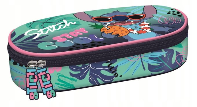 St.Right Stitch Pennen etui met extra vak en versteviging