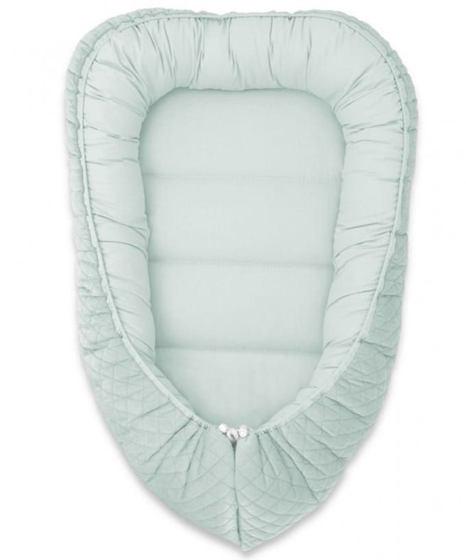 Babybam Babynestje Soft Velvet Pastel Mint