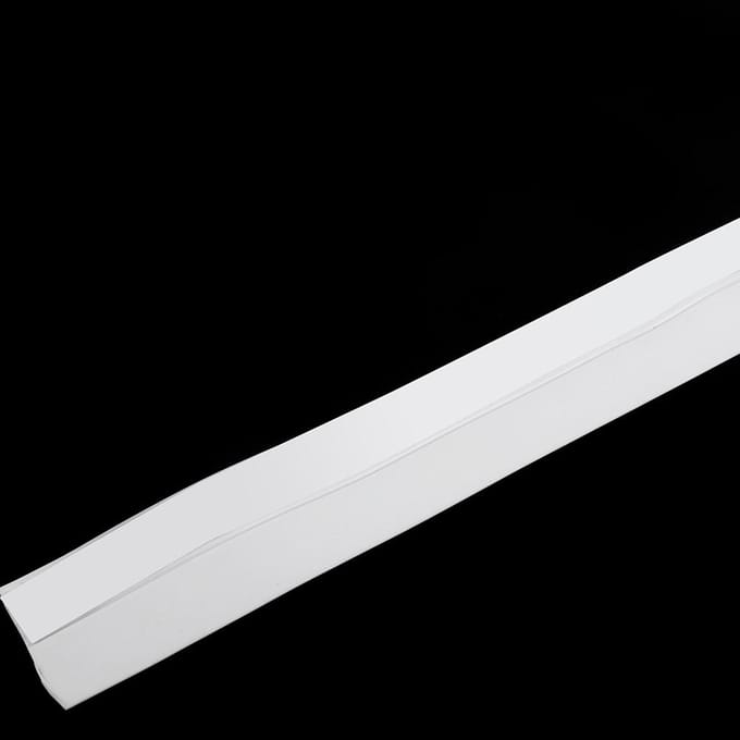 35mm Brede Siliconen Rubber Tochtstrip Raam Deur Afdichtstrip Tape Wit wit
