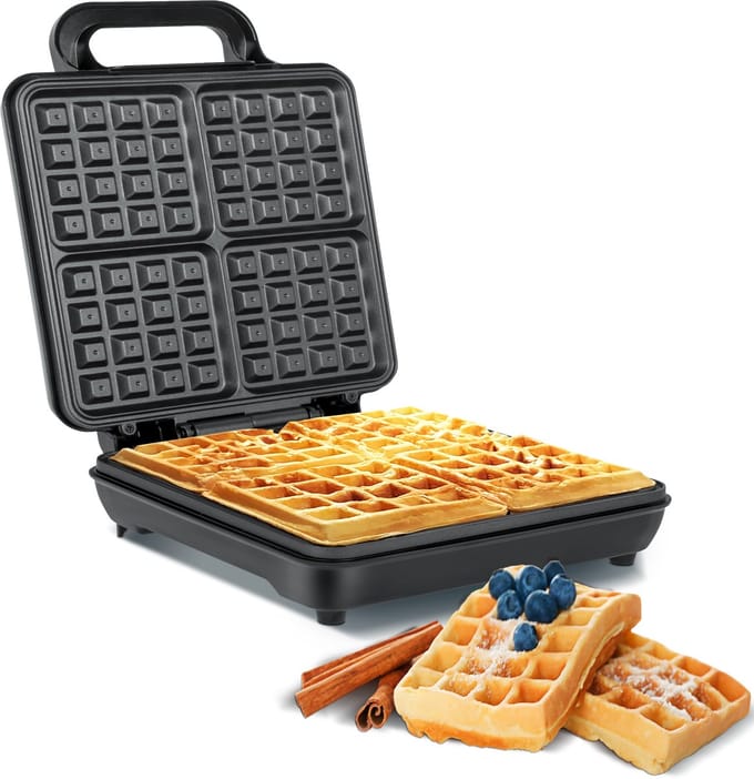 Teesa TSA3224 - Wafelijzer, voor vier wafels