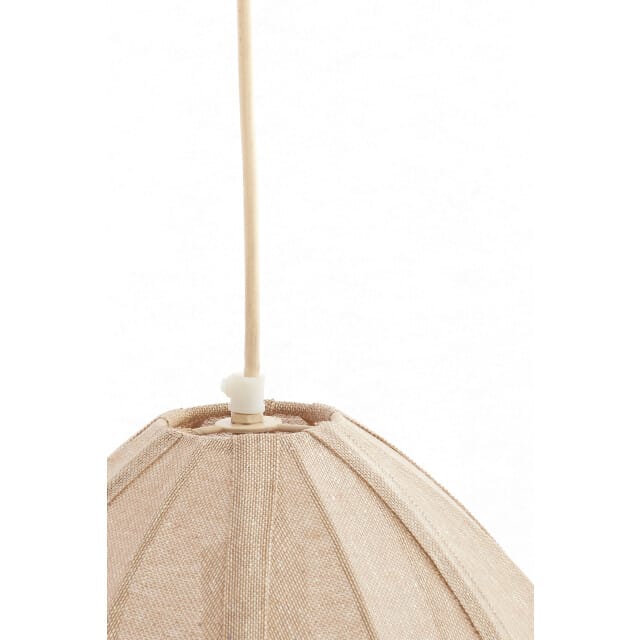Light & Living - Hanglamp MILATOS - Ø28.5x38cm - Bruin