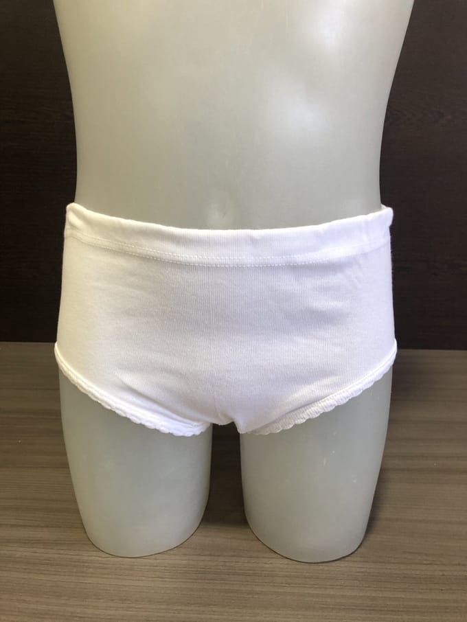 HL Tricot - Slip wit - Maat 152 - Meisjes - wit -