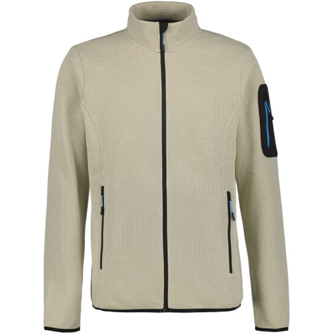 ICEPEAK - Bredstedt - Fleece sweater met rits heren - Wit