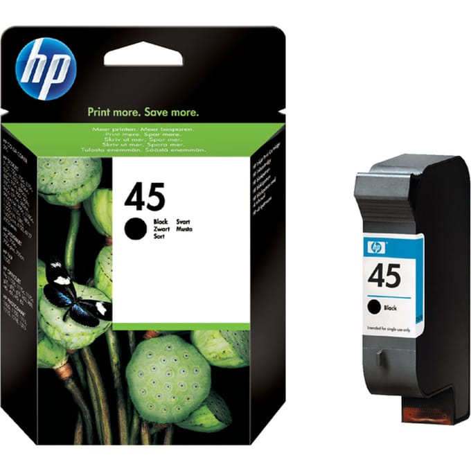 HP 51645AE nr. 45 inktcartridge zwart (origineel)