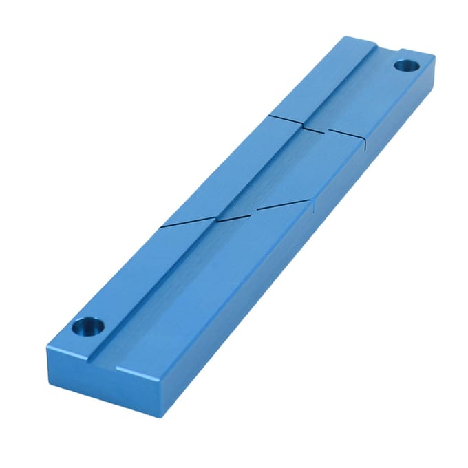 Splicing Block Kit voor 1/4 10 Inch Open Reel Tape Media Aluminiumlegering Splicing Block met Splicing blauw