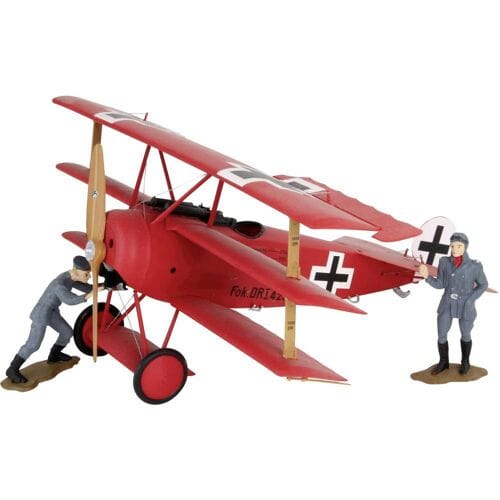 Revell Modelbouwpakket Militaire voertuigen - 04744 Fokker Dr.I - Richthofen Plane Plastic - 1:28 - Modelbouw