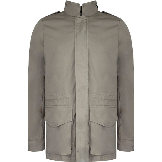 Hackett Londen Field Heren Zand Jas