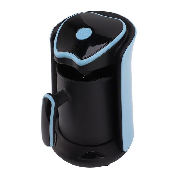 500ml Koffiepot Roestvrij Staal Elektrische Thermische Koffiemaker voor Kantoor Blauw L black