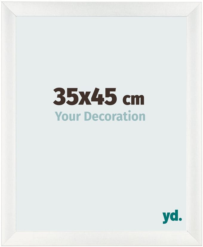 Your Decoration - Fotolijst 35x45 cm - MDF - Wit Geveegd - Pisa