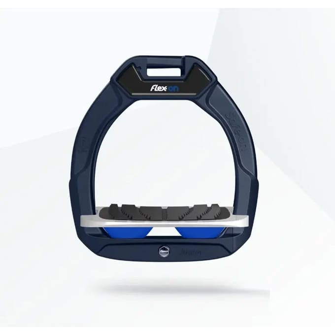 Veiligheidssportondersteuners Verlaagd Grip Marine/Grijs/Blauw kind Flex-On Safe-On