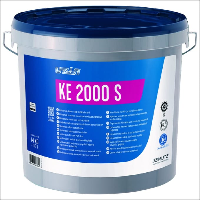 UZIN KE 2000 S Universele PVC- en rubberlijm 6KG