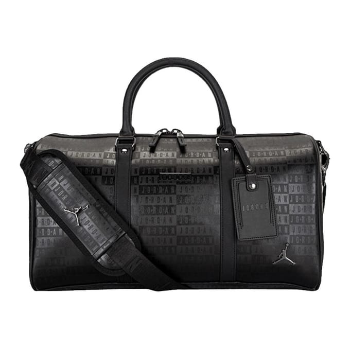 Sac en Cuir Artificiel Jordan, Sac Bandoulière, Sac de Sport Régulier Unisexe ONESIZE black