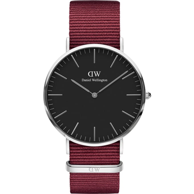 Daniel Wellington DW Watch Classic Roselyn Black Silver 36mm
