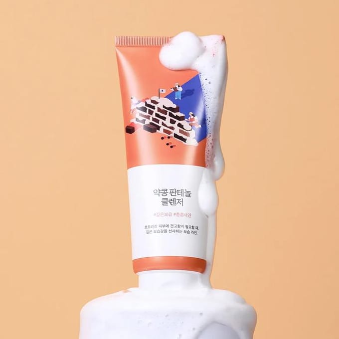 [ROUND LAB] Sojabonen Panthenol Reiniger 150ml orange