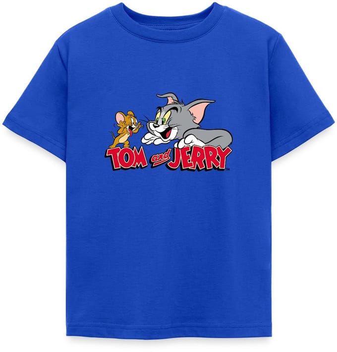Tom En Jerry Vang Me Maar T-Shirt Kinderen