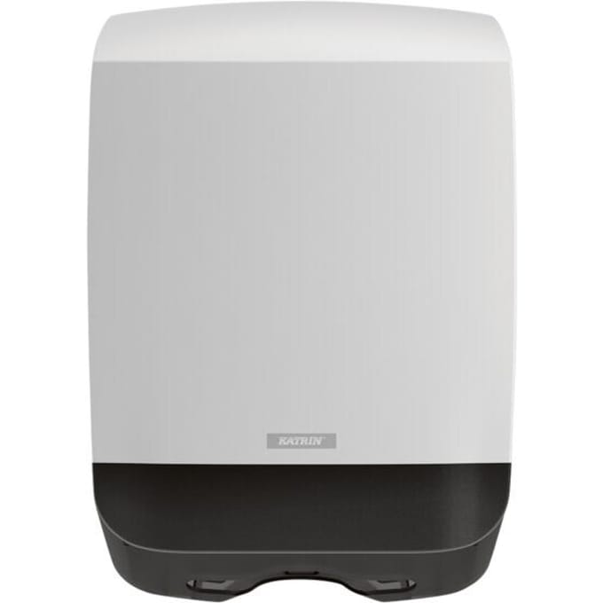 Handdoekdispenser Katrin medium wit 77410