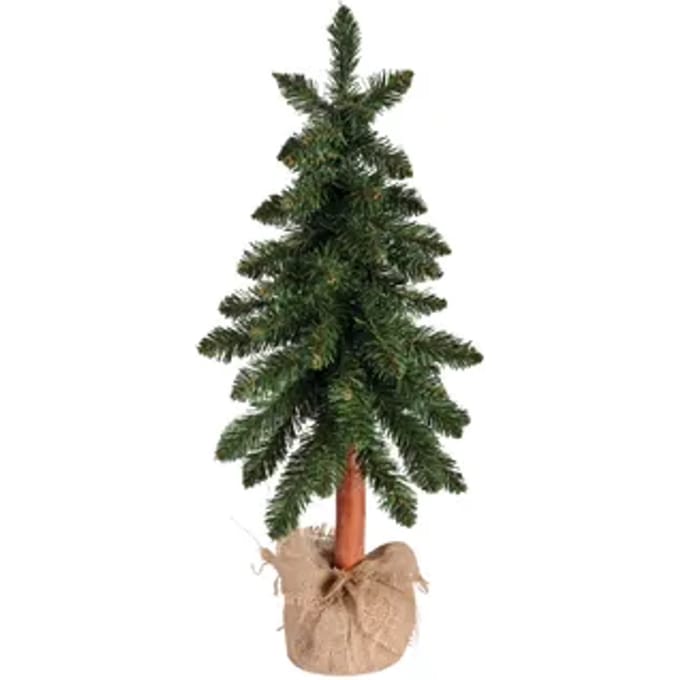 Decoris Seizoensdecoraties Kunstkerstboom Tora - Met Sneeuw - H 65cm