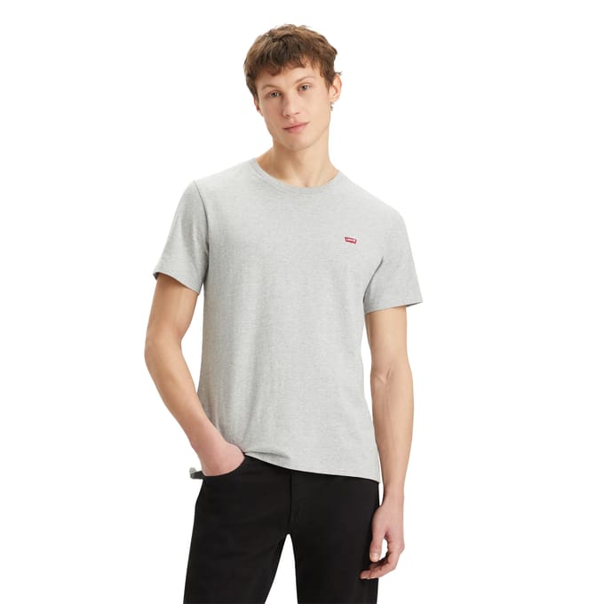 T-shirt met labeldetail