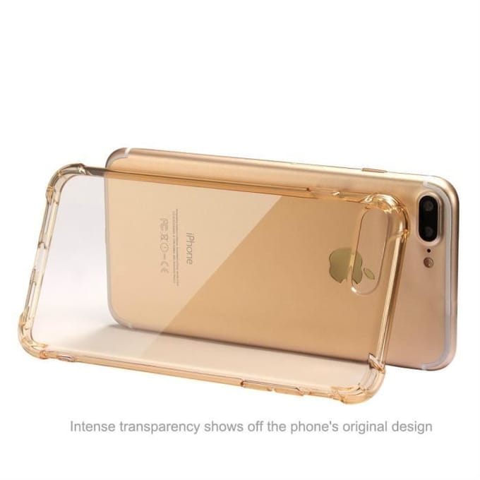 Hoesje iPhone 7/8 Plus - Okmall - Transparant - Flexibel - 360° Bescherming - Extreem Dun transparant