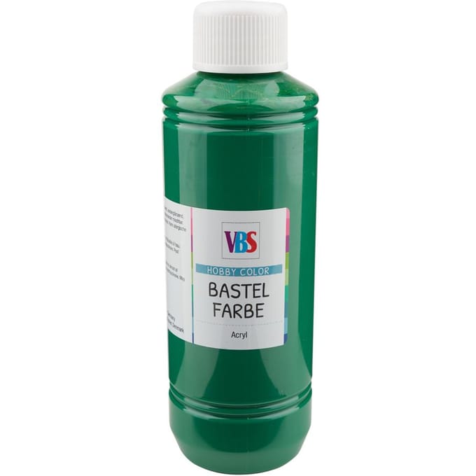 VBS Knutselverf, 250 ml - Donkergroen