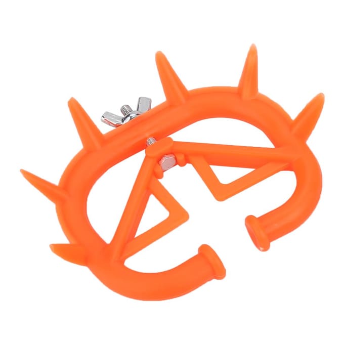 5 stuks Kalfen Afmest Neusringen Plastic Afmest Stekelige Ring Voorkomen van Zuigen orange