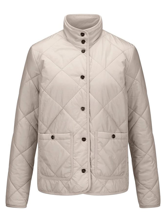 Gewatteerde jas Van BASLER beige