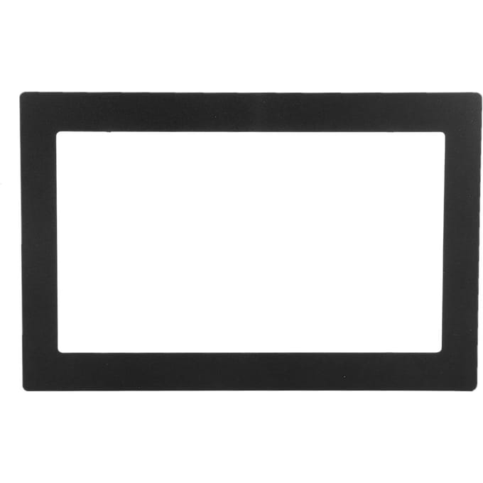 7in 2Din Auto Fascia Dash Mount Installatie Trim Kit Frame 178 x 102mm Universele Pasvorm black