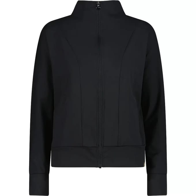 Dames sweatshirts met halve rits en hoge kraag CMP