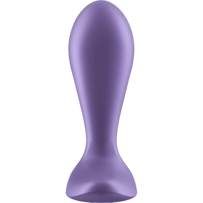 Satisfyer, vibrator, anale vibrator, 'Intensity Plug', 8,8 cm, lichaamsvriendelijke siliconen, waterdicht (IPX7), app-gestuurd