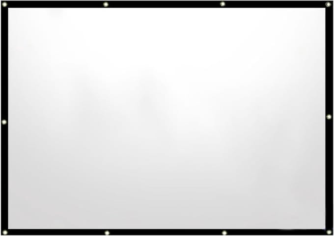 Projectorscherm Buiten - Filmscherm Polyester - Grootbeeld Films - Snel Opgezet - 60 inch 16:9 - Grijs
