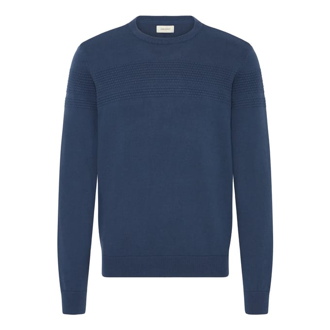Blend - BHREDHILL STRIPE CREWNECK - Heren - Gebreide truien