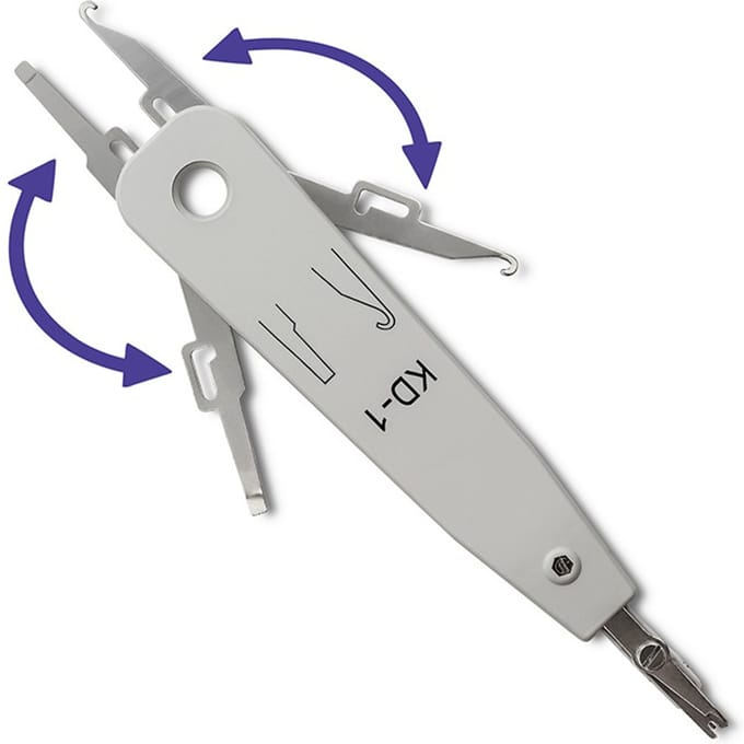 Qoltec KRONE connector-snijder |   LSA |   Sleutelsteen
