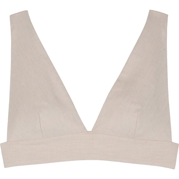 BA&SH Top Jaida Beige Taglia: S | Canottiere Outlet | Donna | Marrone