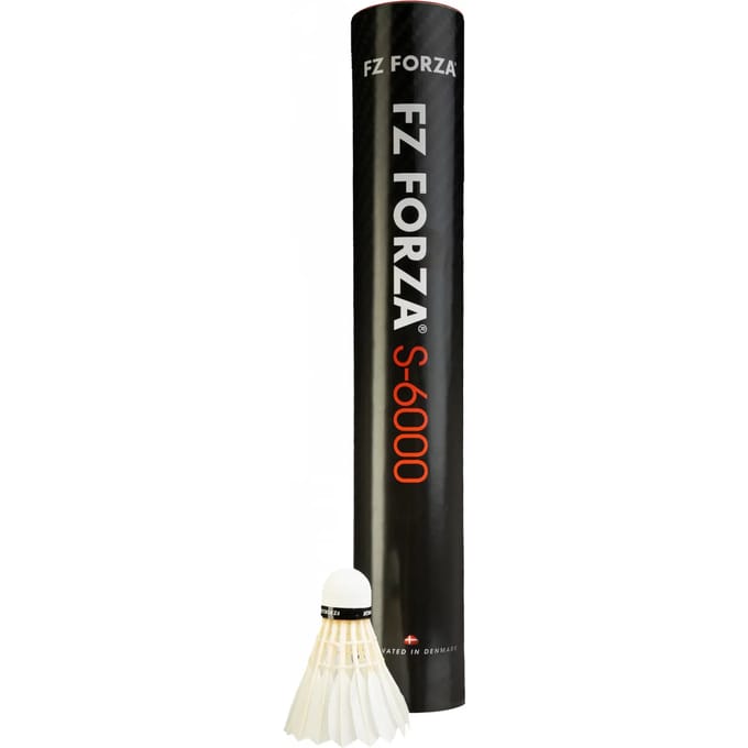 Buis met 12 badminton shuttles FZ Forza S-6000