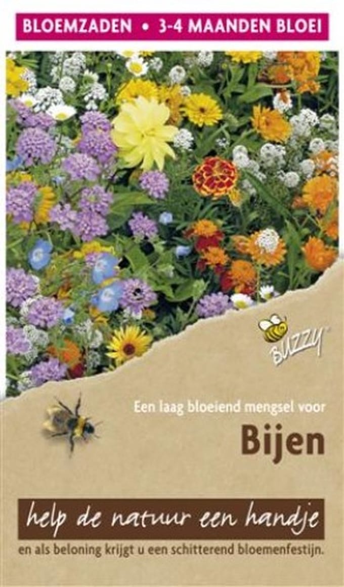 Buzzy® Flower Mix Bijen Laag 15 m²
