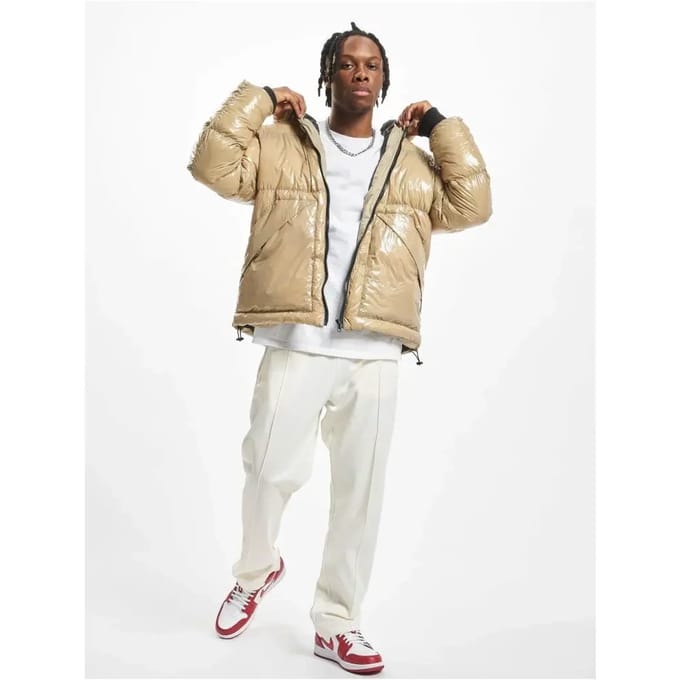 DEF - Shiny Gewatteerd jack - XXL - Beige